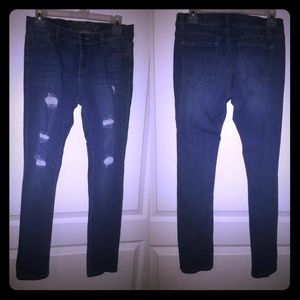 Wax jeans distressed from rue 21 size 9 $5